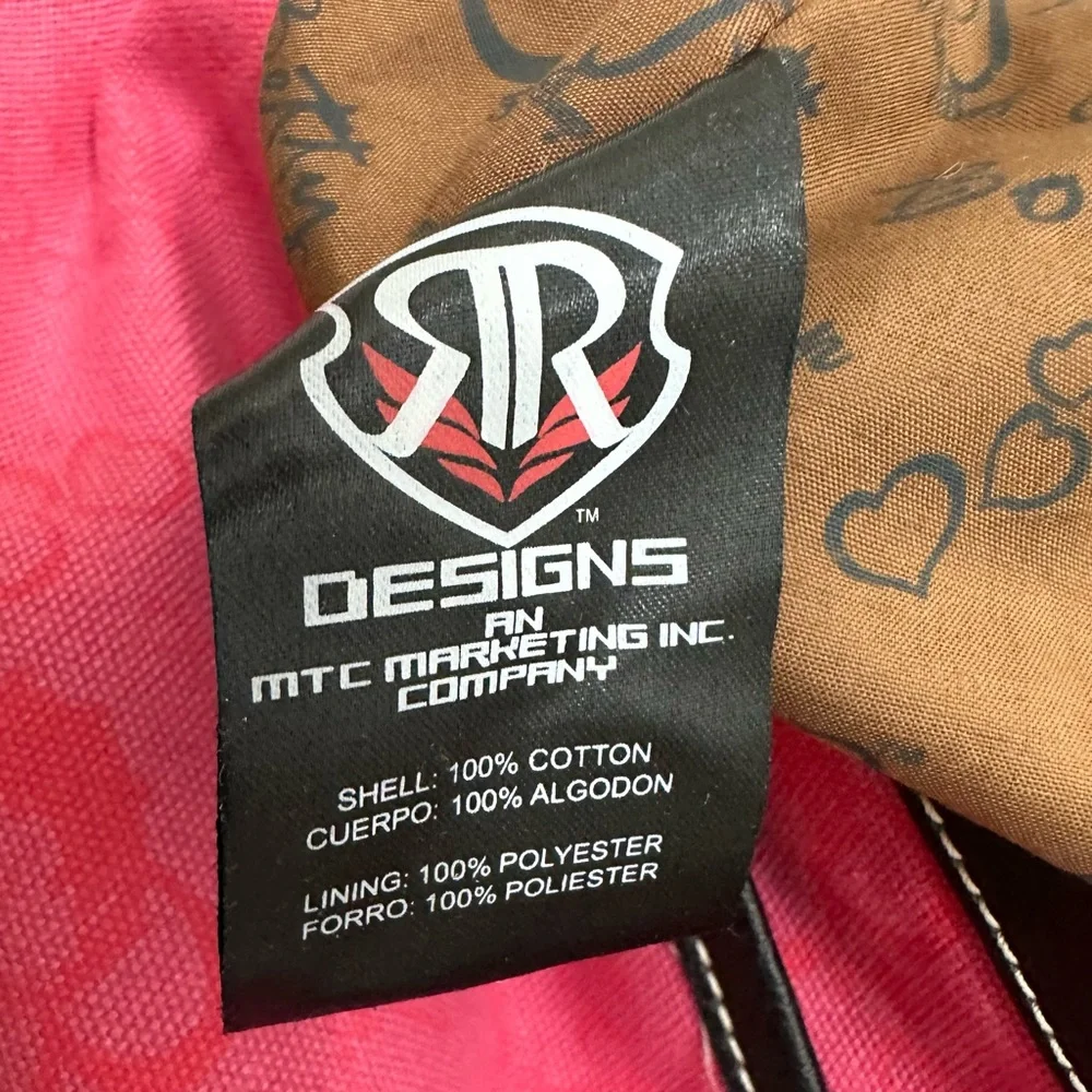 Pink Betty Boop Rhinestone Messenger Bag - Picture 15 of 16